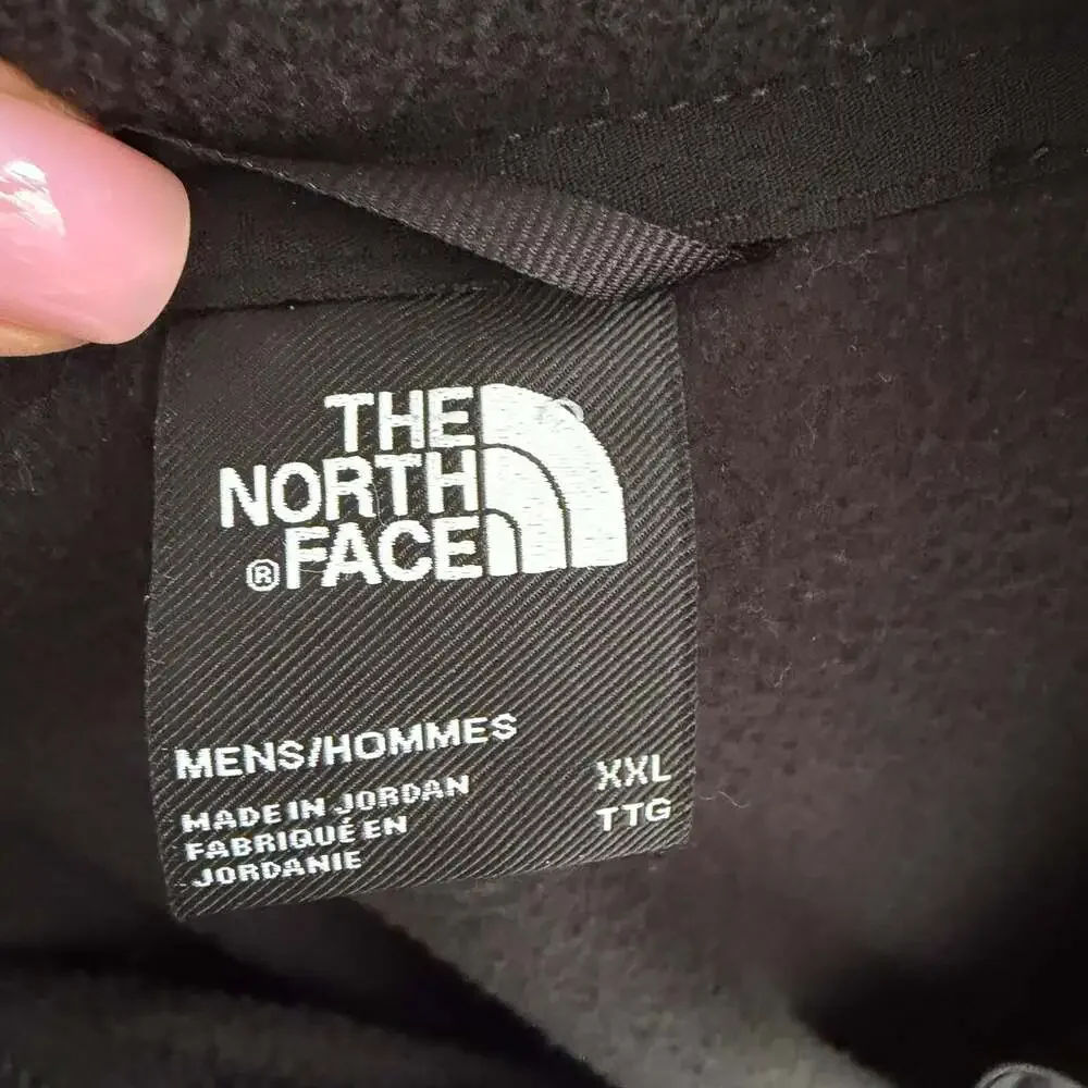 The North Face Men's TKA Attitude 1/2 Zip Fleece Pullover Black XXL